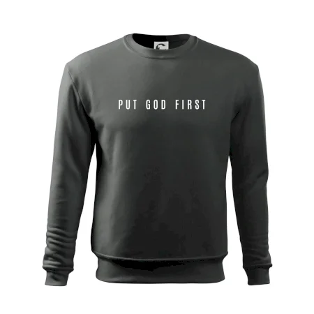 Put God first slabý nápis