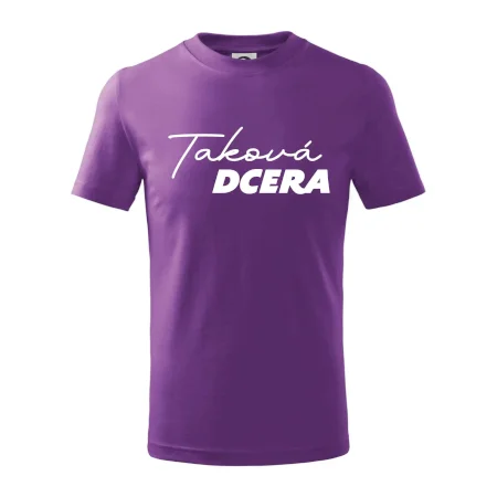 Jaký táta / máma - taková dcera psací