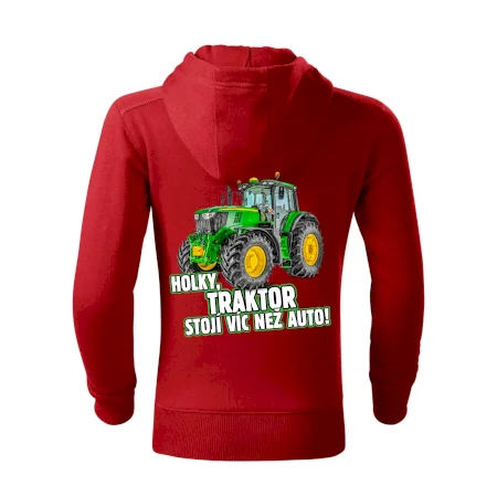 Holky, traktor stojí víc než auto