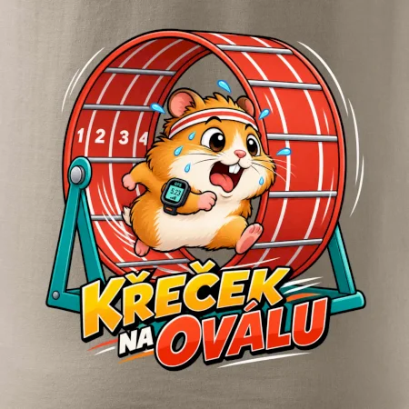 Běžecký křeček na oválu