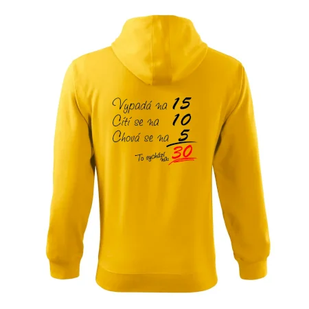 Vypadá, cítí se, chová se - 30 let