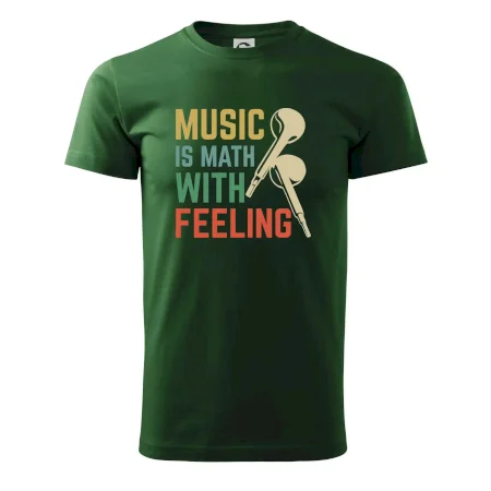 Music is math with feeling