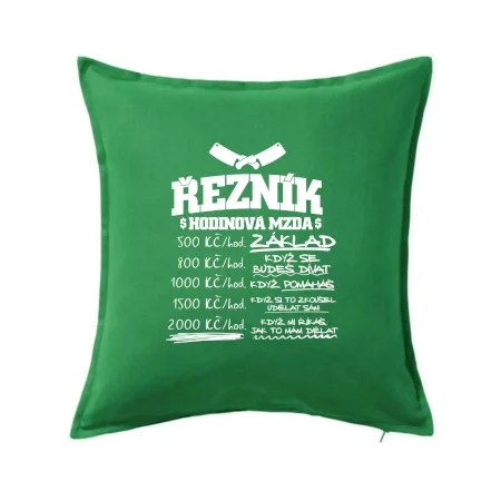 Hodinová mzda řezník
