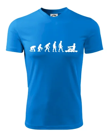 Evoluce veslování 1 človek
