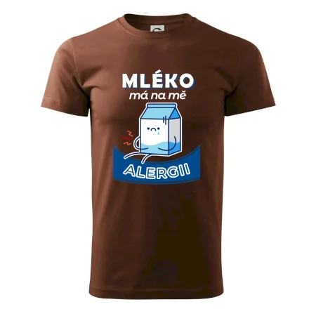 Mléko má na mě alergii