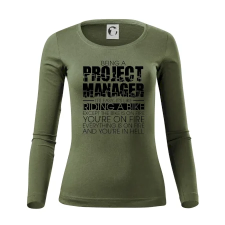 Being A Project Manager - bike