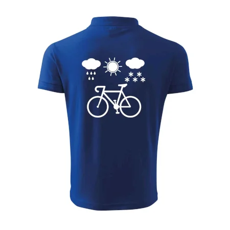 Cyklista za každého počasí