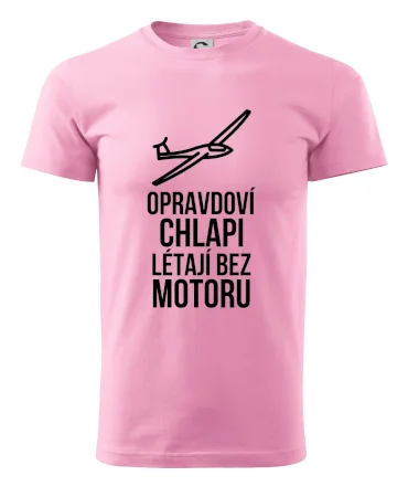 Opravdovi chlapi létají bez motoru