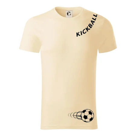 Kickball nápis šikmo