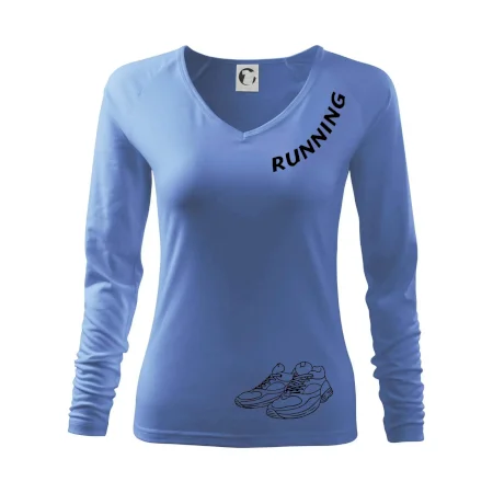 Running nápis šikmo