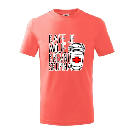 Kafe je moje krevní skupina