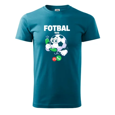 Karikatura fotbal volá
