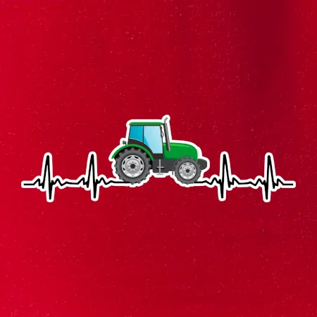 Traktor barevný ekg