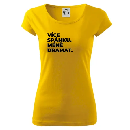 VÍCES PÁNKU. MÉNĚ DRAMAT.