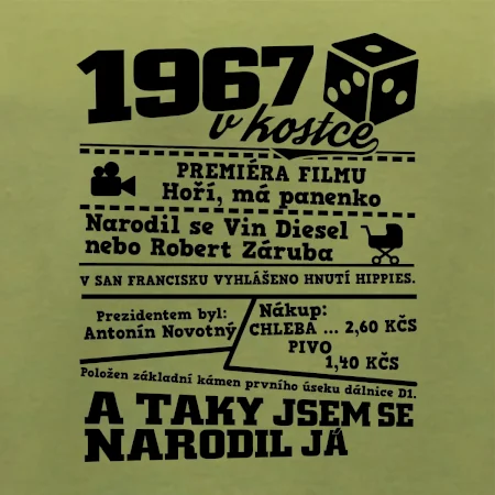 1967 v kostce