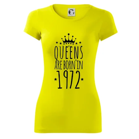 Queens are born in 1972