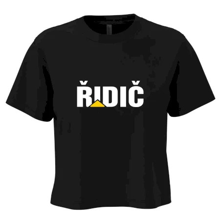 Řidič nápis