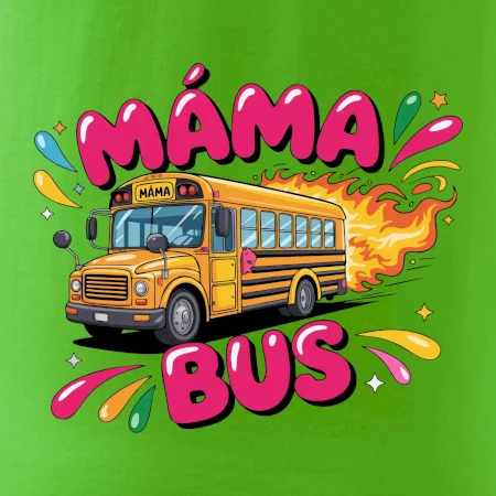 Máma bus - žlutý autobus