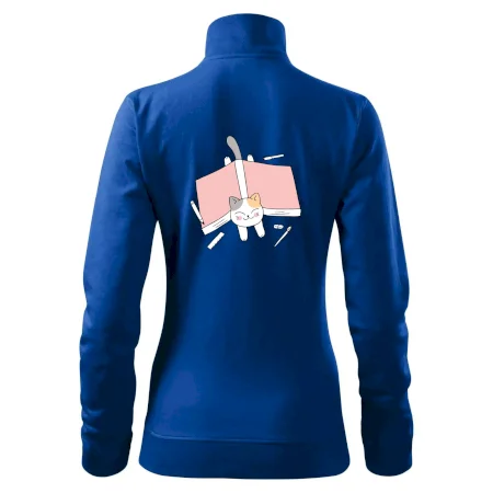 Učení na státnice kočka