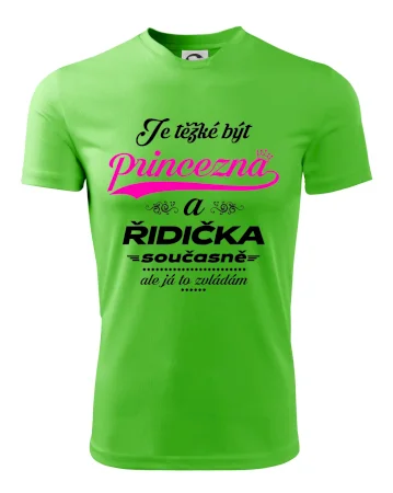 Je těžké být princezna - řidička