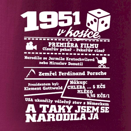 1951 v kostce