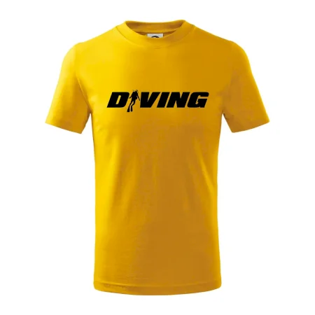 Diving nápis potápěč