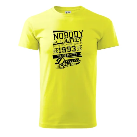 Nobody is perfect - 1993