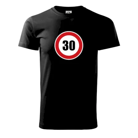 Dopravní značka - omezení rychlosti 30