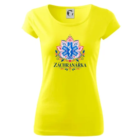 Záchranářka s ornamenty