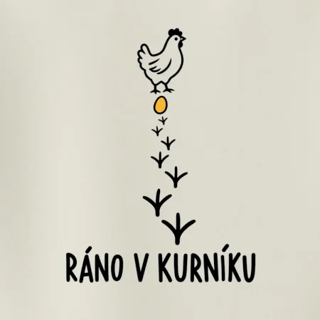 Ráno v kurníku slepice a vejce