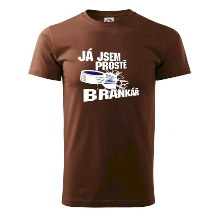 Ja jsem prostě brankář hokej