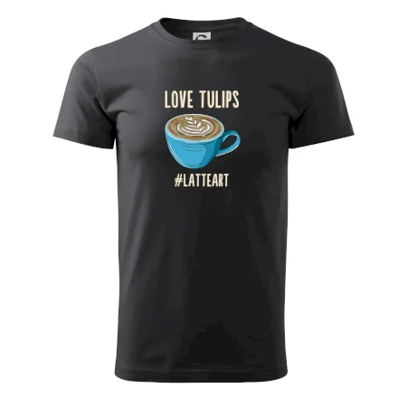 Love tulips - latteart (Radek Pilař ART)