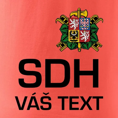 Sbor dobrovolných hasičů - znak bez nápisu + Nápis na zádech