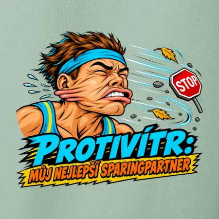 Běžecký protivítr můj sparingpartner