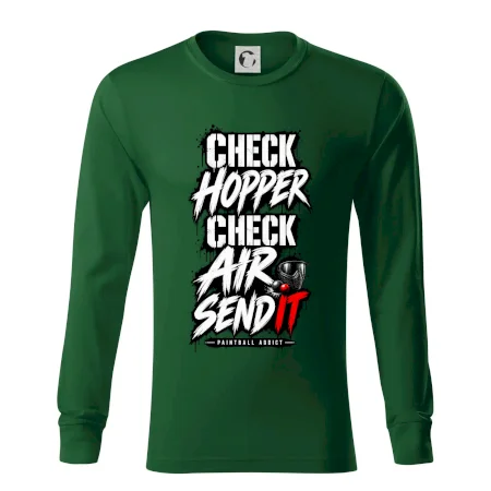 Kontrola zásobníku check hopper air paintball