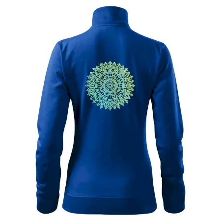 Mandala zelenožlutá