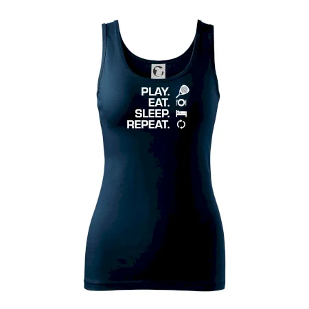 Play eat sleep repeat padel