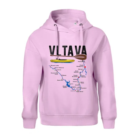 Mapa řeky Vltavy