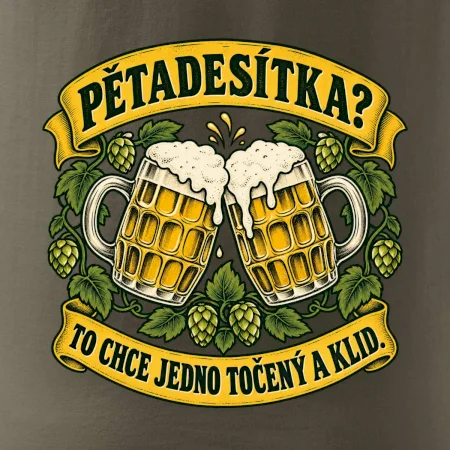 Pětadesítka - to chce jedno točený a klid