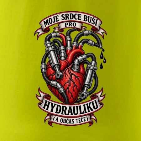 Srdce bagristy bije pro hydrauliku