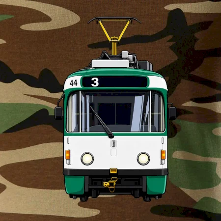 T3R SLF čelo tramvaje linka 3