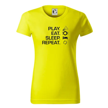 Play Eat Sleep Repeat badminton