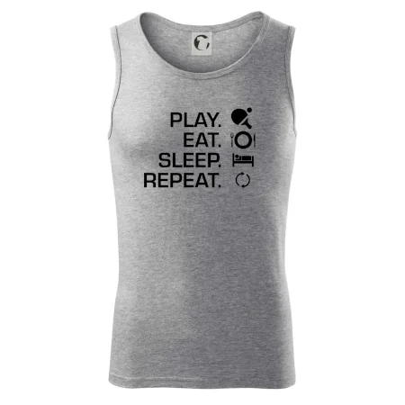 Stolní tenis - eat sleep