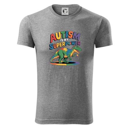 Stojící Rex Autism is my superpower
