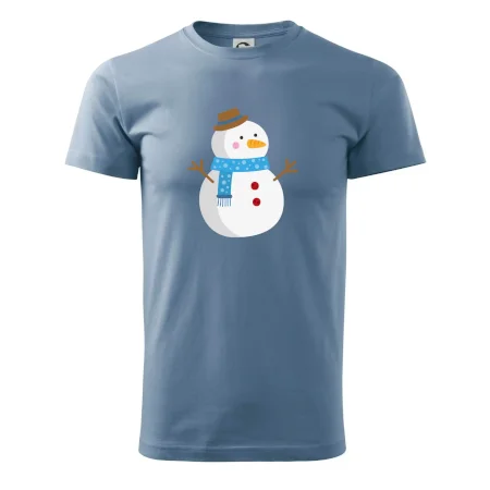 Sněhulák se šálou