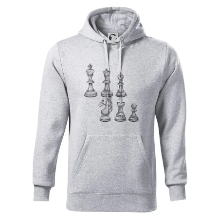 Šachové figurky kreslené