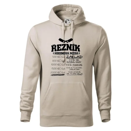 Hodinová mzda řezník