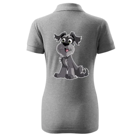 Knírač kreslený sedící