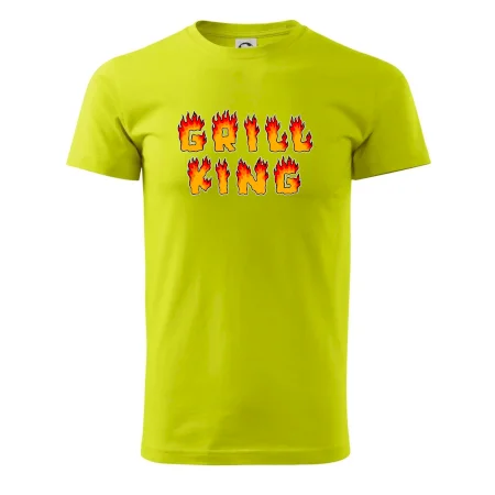 Grill King ohnivý nápis