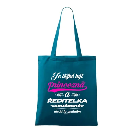 Je těžké být princezna - ředitelka